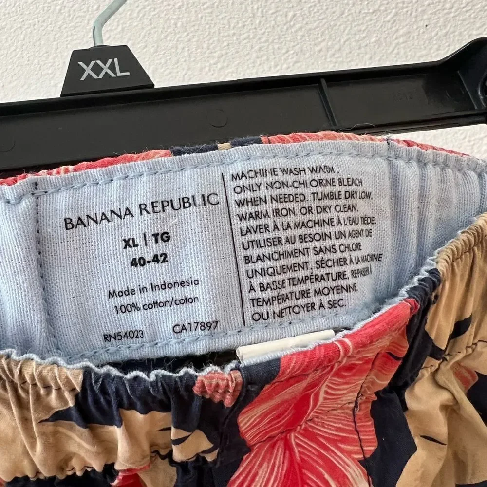 Banana Republic Men summer   Tropical short XL/TG